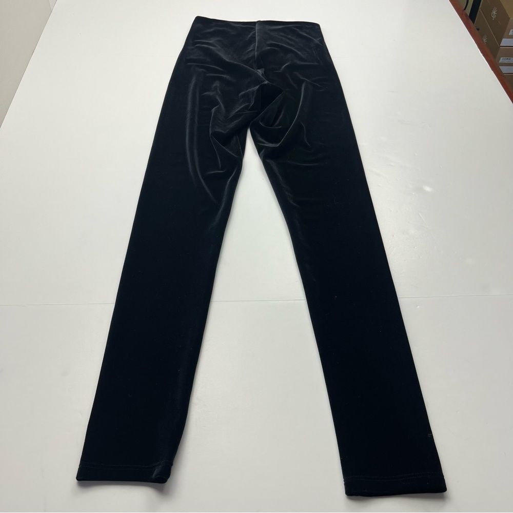 Commando Black Velvet Leggings‎ Womens Size Medium Stretch SLG05 High Waist NEW - Picture 11 of 11